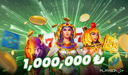 Özel Slotlarda 1.000.000 TL Ödüllü Turnuva playson